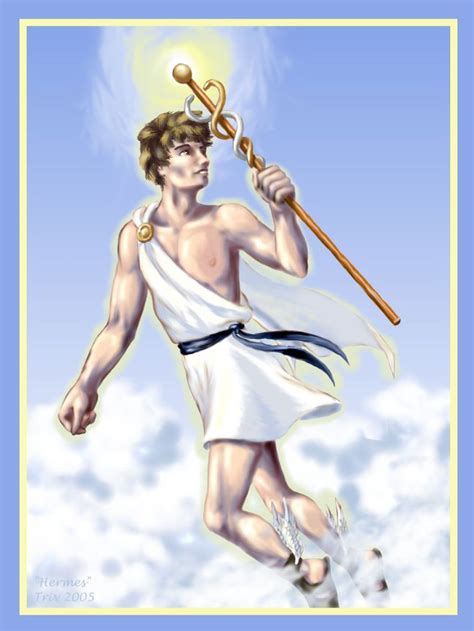 hermes in greek|mercury god.